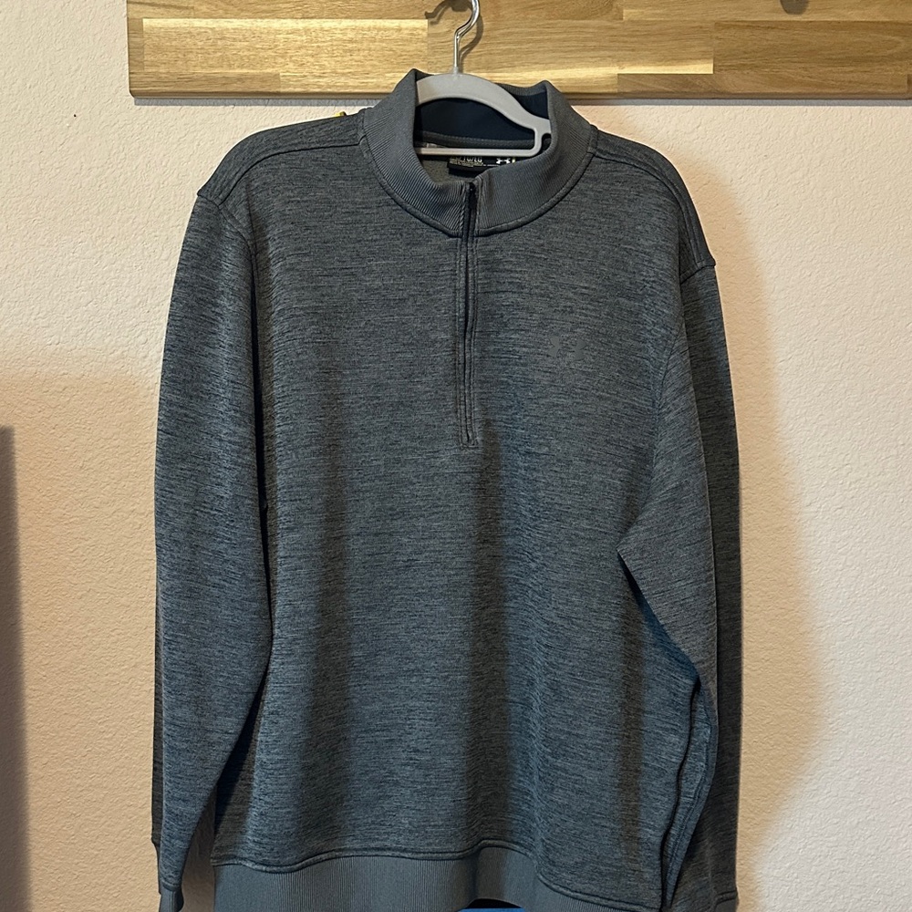 Under Armour Men's Zip-Up Sweater - Dark Gray